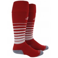 FC Premier Adidas Teasm Speed Sock - RED/WHITE