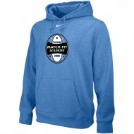 Match Fit Academy Nike Club Hooded Sweatshirt - LT. BLUE