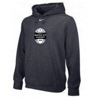 Match Fit Academy Nike Club Hooded Sweatshirt - DARK GREY