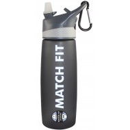 Match Fit Academy Fanatic Group 24oz Frosted Sport Bottle - BLACK
