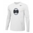 Match Fit Academy Nike YOUTH_MENS Long Sleeve Legend Top - WHITE