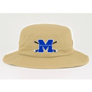 Millburn HS Field Hockey Pacific Headwear Bucket Hat - KHAKI