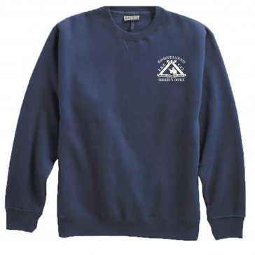 Monmouth County Sherrif's Office Pennant Sportswear MENS Crew Sweatshirt - NAVY