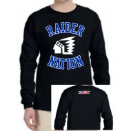 SPF Raider Nation Gildan Long Sleeve T-Shirt - BLACK