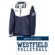 Westfield HS Volleyball Game Sportswear MENS Chesapeake Pullover Jacket