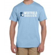 Westfield HS Girls Soccer Gildan MENS Short Sleeve Practice Shirt FRESHMEN & JV REQUIRED - BLUE