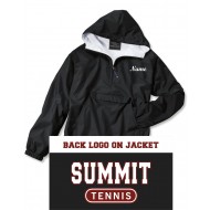 Summit HS Girls Tennis Charles River Apparel MENS Classic Solid Pullover
