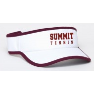 Summit HS Girls Tennis Pacific Headwear Visor