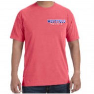 Westfield HS Girls Tennis Comfot Colors MENS Ringspun Short Sleeve T-Shirt