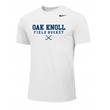 Oak Knoll Field Hockey Nike MEN'S Short Sleeve Legend Top - WHITE