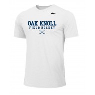 Oak Knoll Field Hockey Nike MEN'S Short Sleeve Legend Top - WHITE