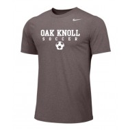 Oak Knoll Soccer Nike MEN'S Short Sleeve Legend Top - GREY