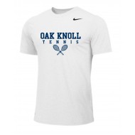Oak Knoll Tennis Nike MEN'S Short Sleeve Legend Top - WHITE