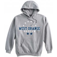 West Orange HS Soccer Pennant Sportswear Hooded Sweatshirt - GREY