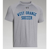 West Orange HS Soccer Under Armour Short Sleeve Locker Top - GREY