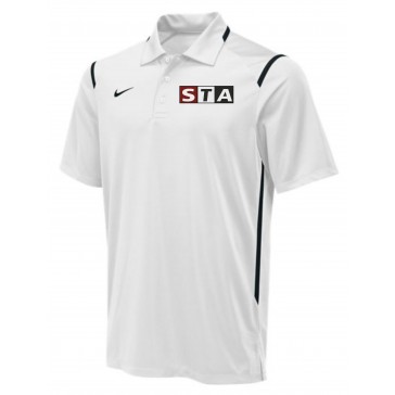 STA Spiritwear Nike Team Club GameDay Polo Shirt - WHITE