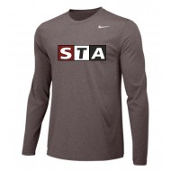 STA Spiritwear Nike Long Sleeve Legend Top - GREY