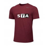STA Spiritwear Nike Short Sleeve Legend Top - MAROON