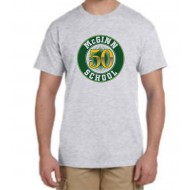 McGinn School Gildan Grey Short Sleeve T-Shirt - 50 LOGO