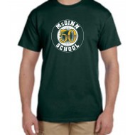 McGinn School Gildan Forest Short Sleeve T-Shirt - 50 LOGO