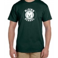 McGinn School Gildan Forest Short Sleeve T-Shirt 