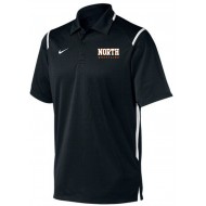 Middletown North Wrestling Nike GameDay Short Sleeve Polo Shirt - BLACK