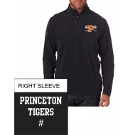 Princeton Lacrosse Columbia MENS Crescent Valley Quarter-Zip Fleece Pullover