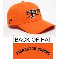 Princeton Lacrosse Pacific Headwear Buckle Strap Hat -ORANGE