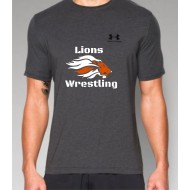Thorne Wrestling Under Armour Charged Cotton Short Sleeve T - GREY