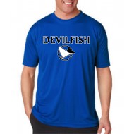 Devilfish Swimming Ultra Club YOUTH & MENS Performance Short Sleeve Top