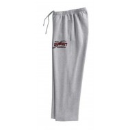 Summit HS Baseball Pennant Sportswear Open Bottom Sweatspant - GREY