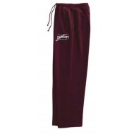 Summit HS Baseball Pennant Sportswear Open Bottom Sweatspant - MAROON