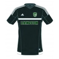 Livingston Soccer Club Adidas MLS 15 Match Jersey - BLACK