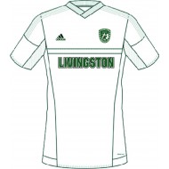 Livingston Soccer Club Adidas MLS 15 Match Jersey - WHITE