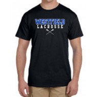 Westfield HS Girls Lacrosse Gildan Short Sleeve T-Shirt - BLACK