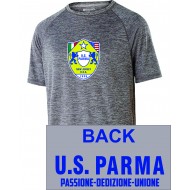 US Parma HOLLOWAY Electrify Short Sleeve T-Shirt - GREY