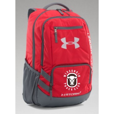 WISCONSIN TRACK CLUB Under Armour Hustle II Team Backpack