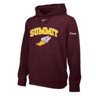 Summit HS Boys XC Nike MENS Team Club Hooded Sweatshirt