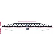 Chatham HS TRACK 27 Sports Sublimated Tie Headband