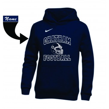 CHATHAM FOOTBALL Nike Club Fleece Hooded Sweatshirt