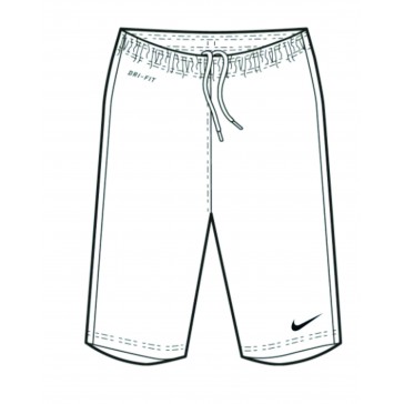 Randolph HS Girls Soccer NIKE League Knit Womens Shorts - WHITE (NO LOGO)