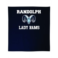 Randolph HS Girls Soccer Gildan Stadium Blanket - NAVY