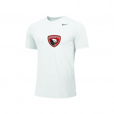 Cougar Soccer Club Nike Legend Short Sleeve T - WHITE