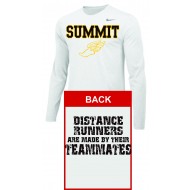 Summit HS XC Nike MENS Legend Long Sleeve Shirt