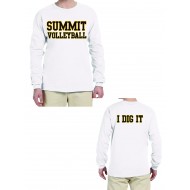Summit HS Girls Volleyball GILDAN Long Sleeve T-Shirt