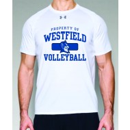 Westfield HS Volleyball Under Armour MENS Short Sleeve Locker Top
