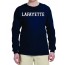 Lafayette School GILDAN Long Sleeve T - NAVY W/ LAF LOGO