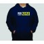 Roxbury HS GILDAN Hooded Sweatshirt - NAVY W/ RHS LOGO