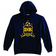 DB Soccer PENNANT Hooded Sweatshirt