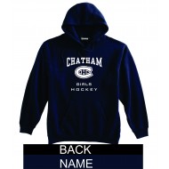 Chatham Girls Hockey PENNANT Hooded Sweatshirt